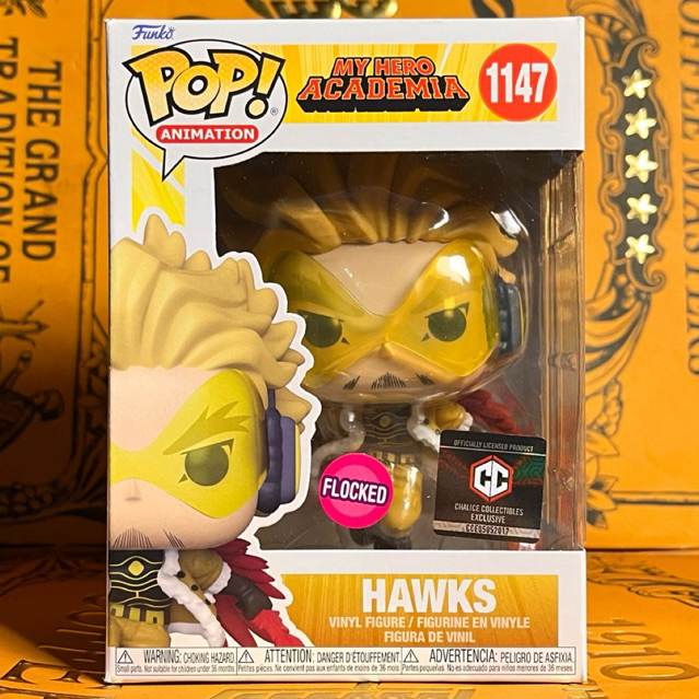 Funko Pop Animation: My Hero Academia - Hawks Flocked #1147 | Chalice Collectible