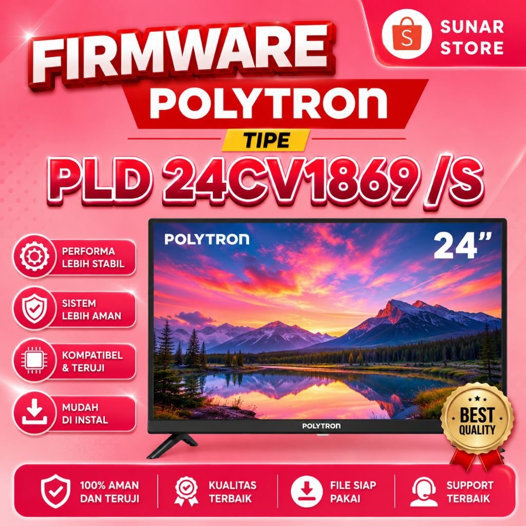 FIRMWARE TV POLYTRON PLD24CV1869/S