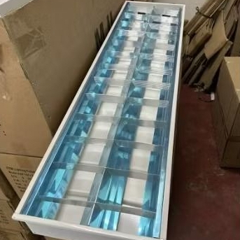 Kap Lampu RM Inbow 2x36 120cm Komplit Fitting Kabel | Rumah Lampu Plafon Tanam Kantor Gedung Sekolah
