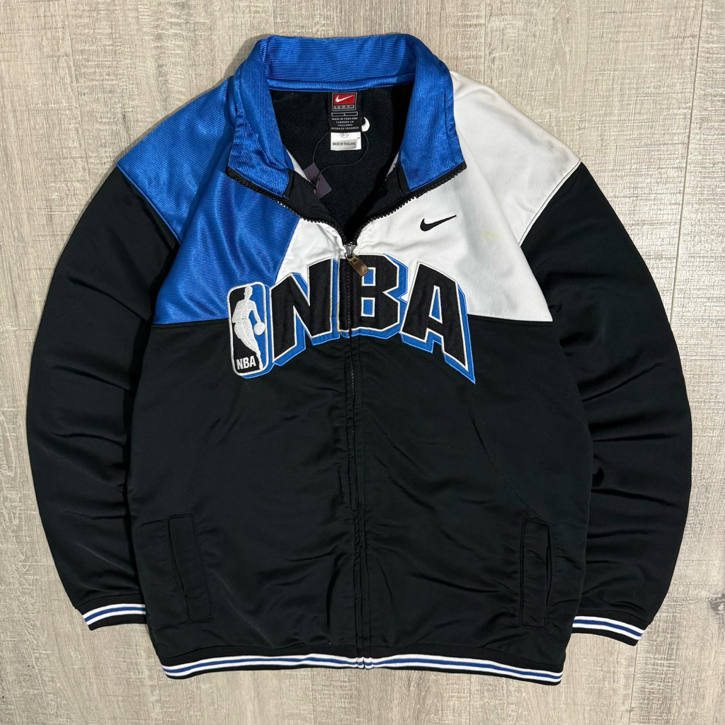 Vintage nike nba tracktop jacket colorblock