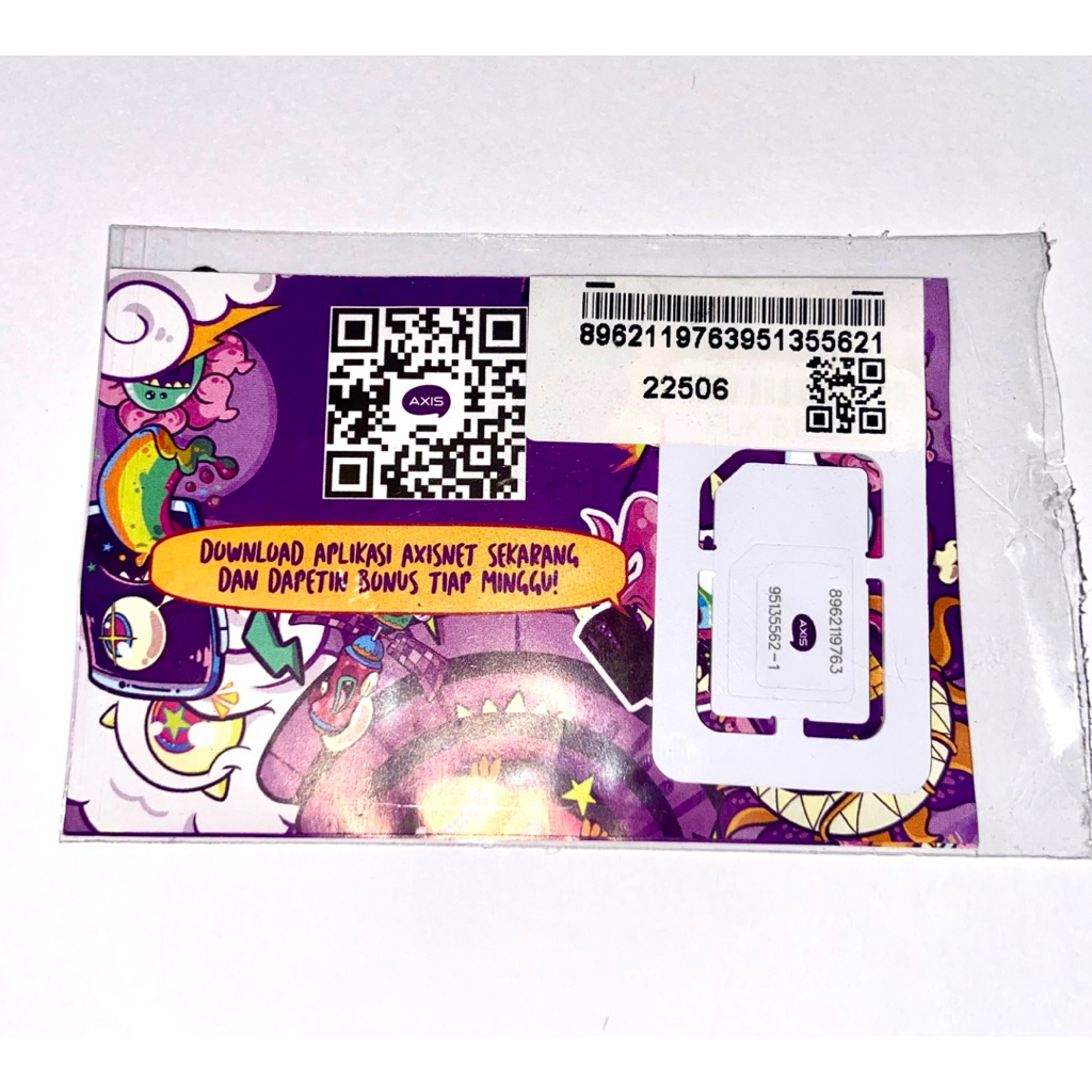 Kartu Perdana Axis- 4GB Kouta