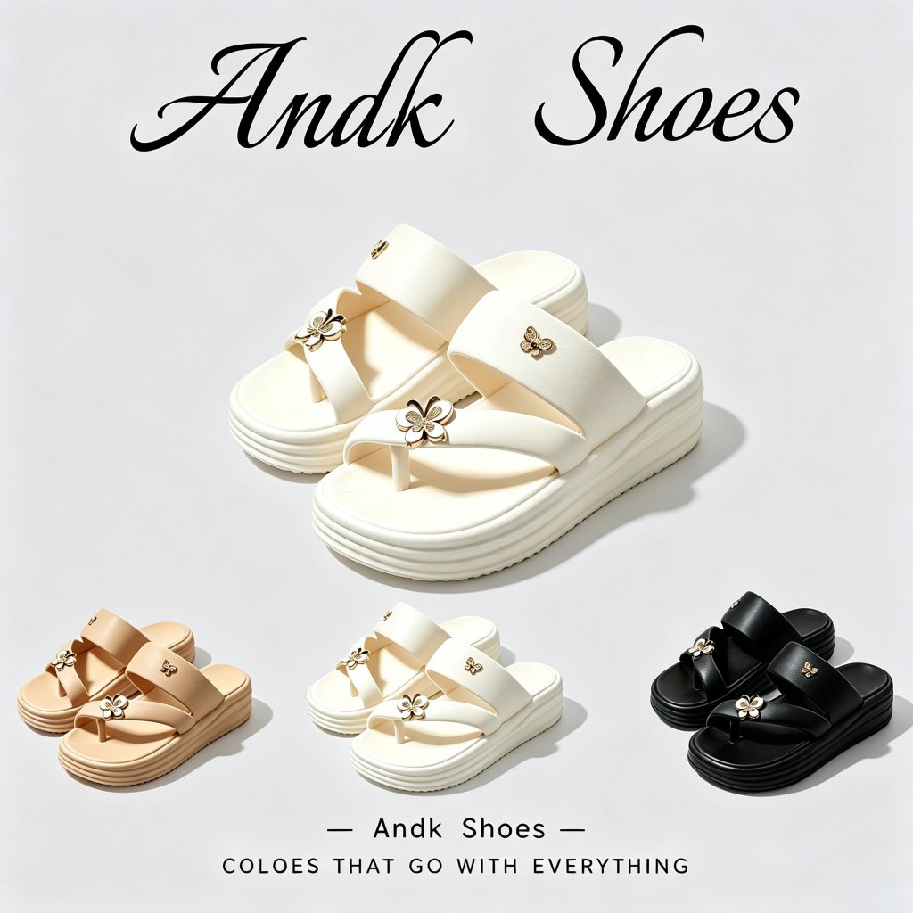 Andk 2026 Sandal Wanita Model Sendal EVA Ruber Wanita Terbaru Motif Renda-renda Sandal Jelly Wanita