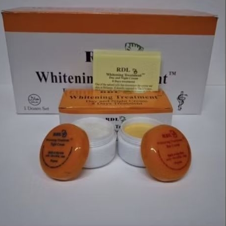 Cream Pemutih Wajah RDL Original 8 Hari - Mencerahkan, Melindungi, Memuluskan