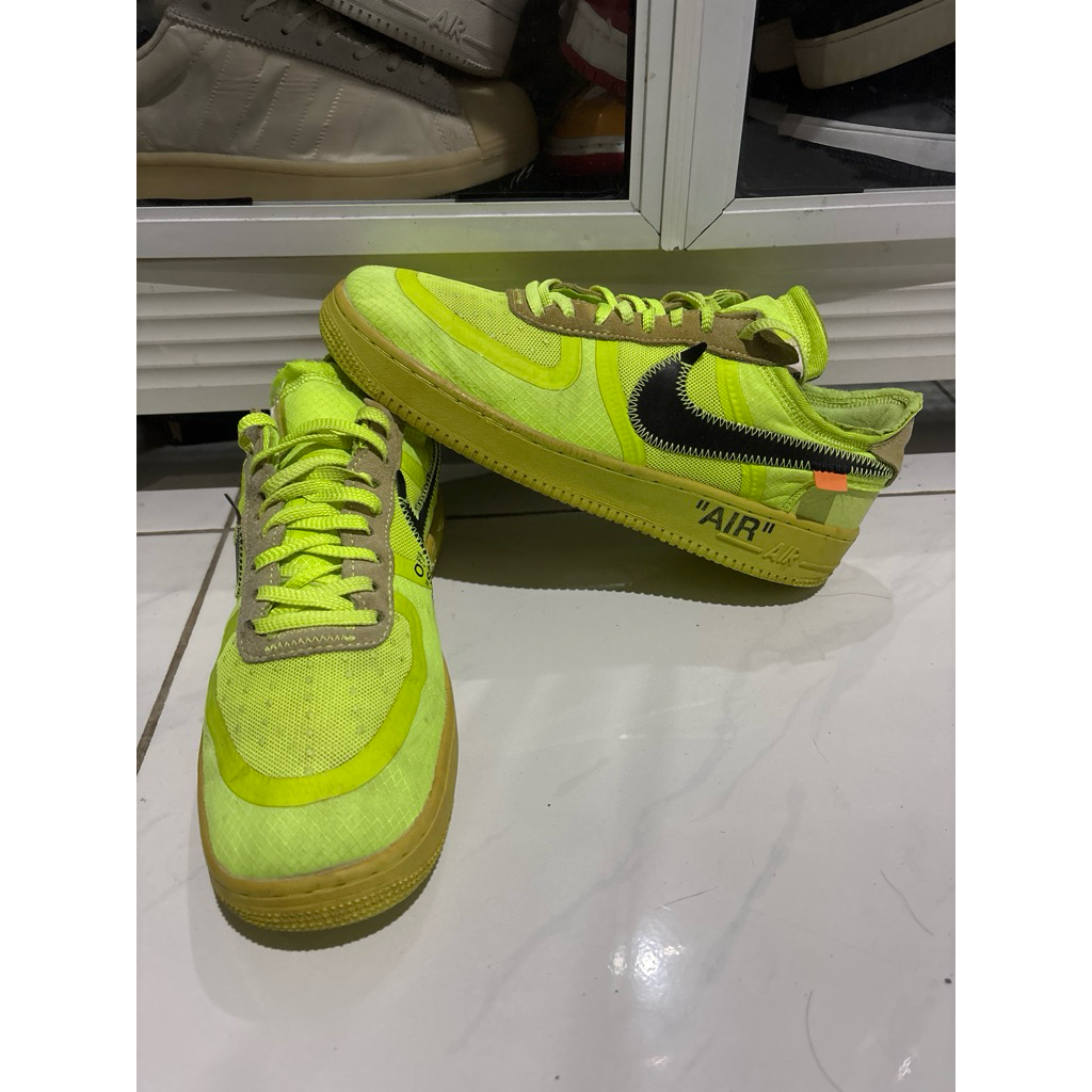 AF1 low “Green-Offwhite” size 43/27.5cm
