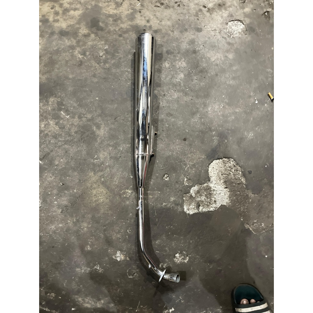 knalpot yamaha crypton original nos baru lostpack