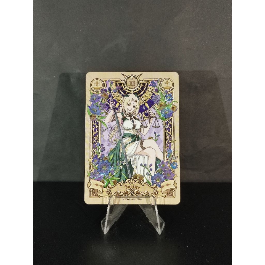 Kartu MR Tarot Tsunade Justice Naruto Kayou English Original Langka