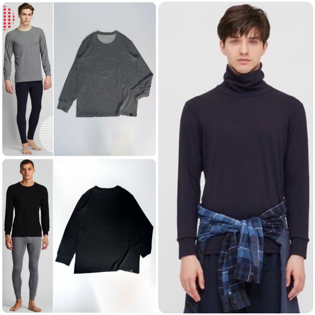 UNIQLO Men Heattech Ultra Warm TShirt
