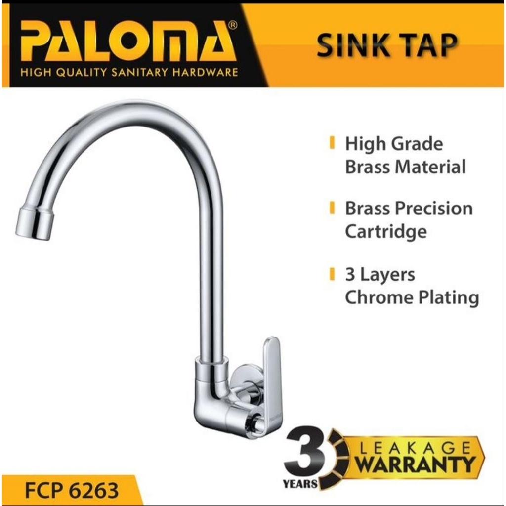 kran dapur PALOMA FCP 6263 ORIGINAL produck baru