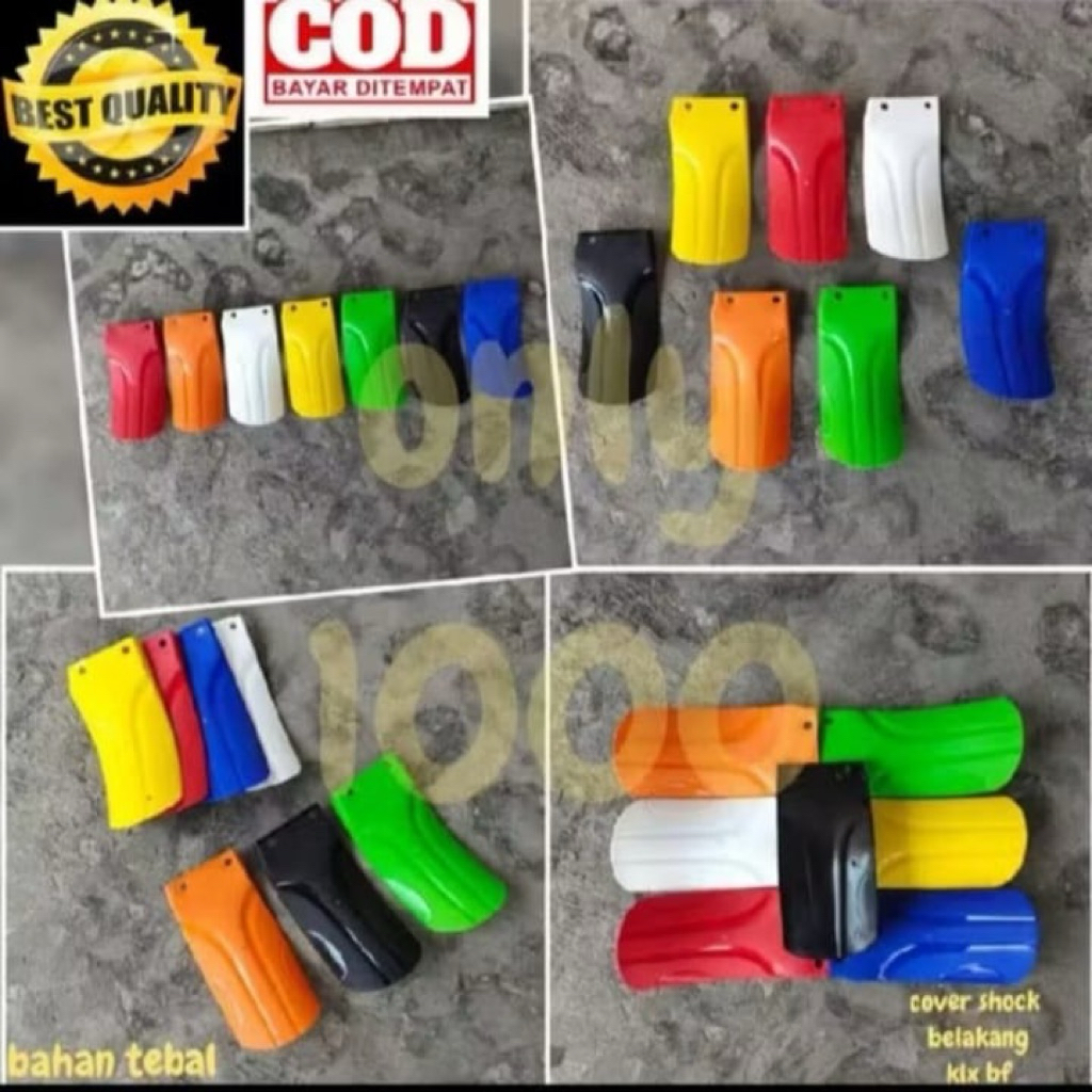 cover shock belakang klx klxbf dtracker tutup shock belakang klx trail supermoto motocross
