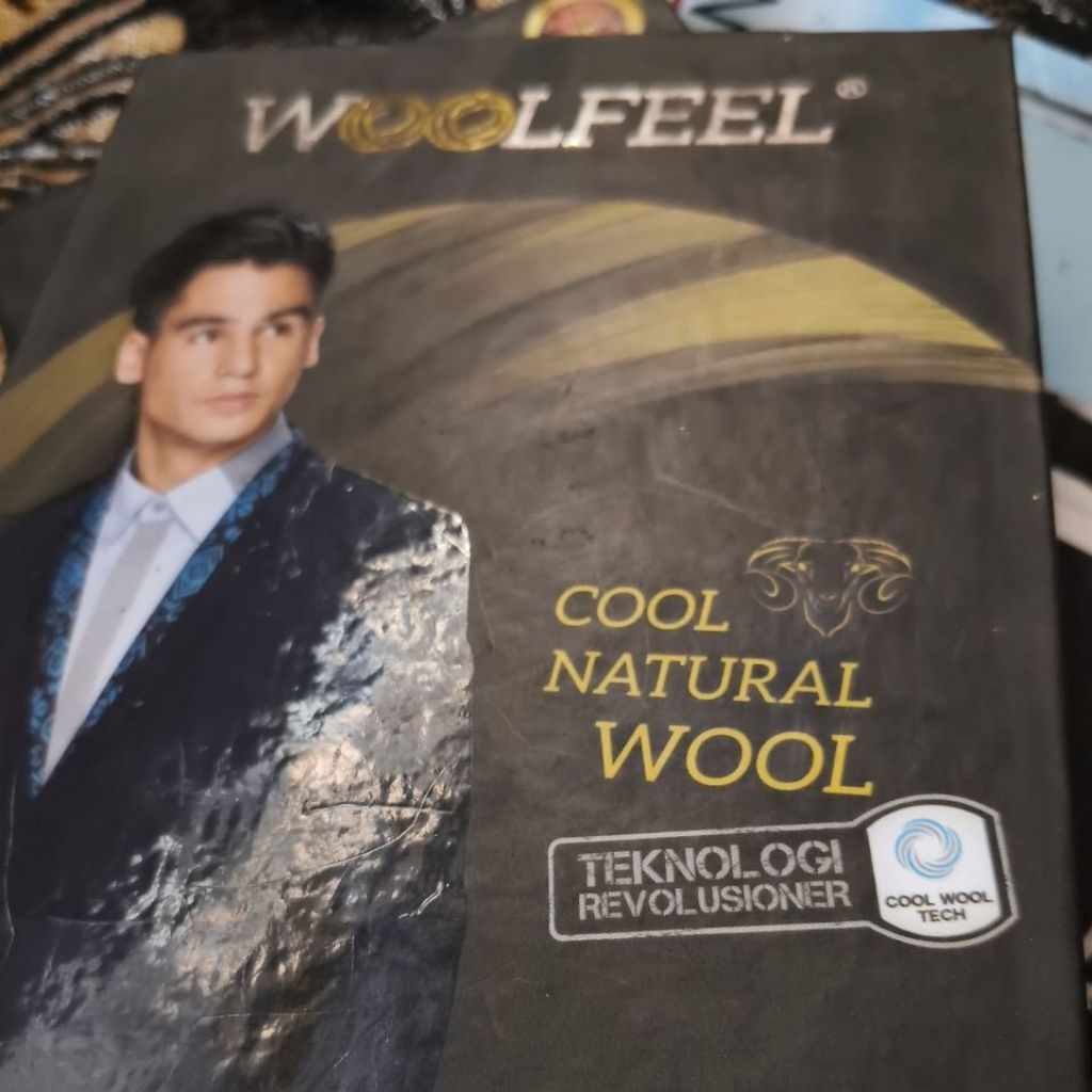 kain woolfeel bahan seragam dinas