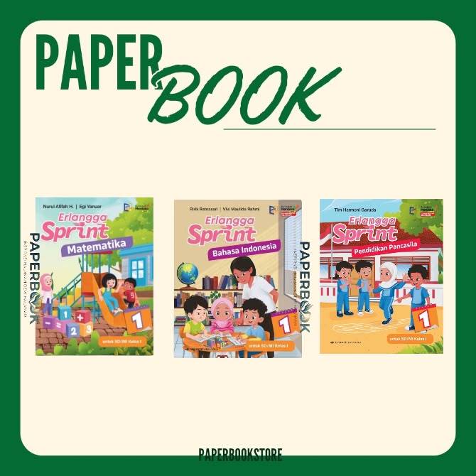 BUKU SPRINT MATEMATIKA REVISI - BUKU SPRINT BAHASA INDONESIA PEMBELAJARAN MENDALAM - BUKU SPRINT PEN