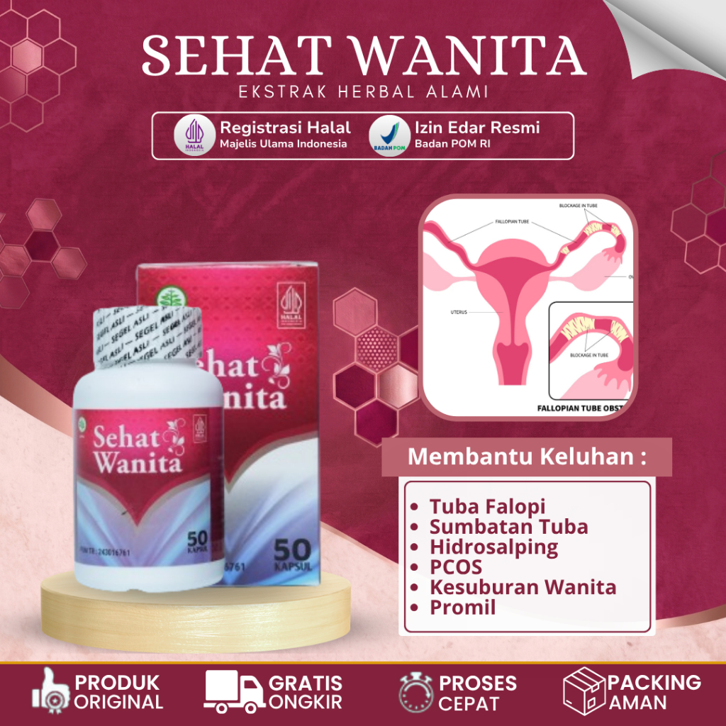Obat Tuba Falopi Tersumbat, Penyumbatan Saluran Tuba Falopi, Hidrosalping, Tuba Falopi Non Paten, Pr