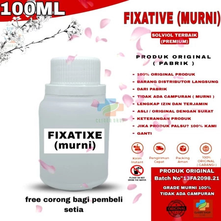 FIXATIVE GALAXOLIDE 100ML GROSIR / PENGAWET PARFUM / PENGUATPARFUM / FIXACTIVE / GALAXOLIDE