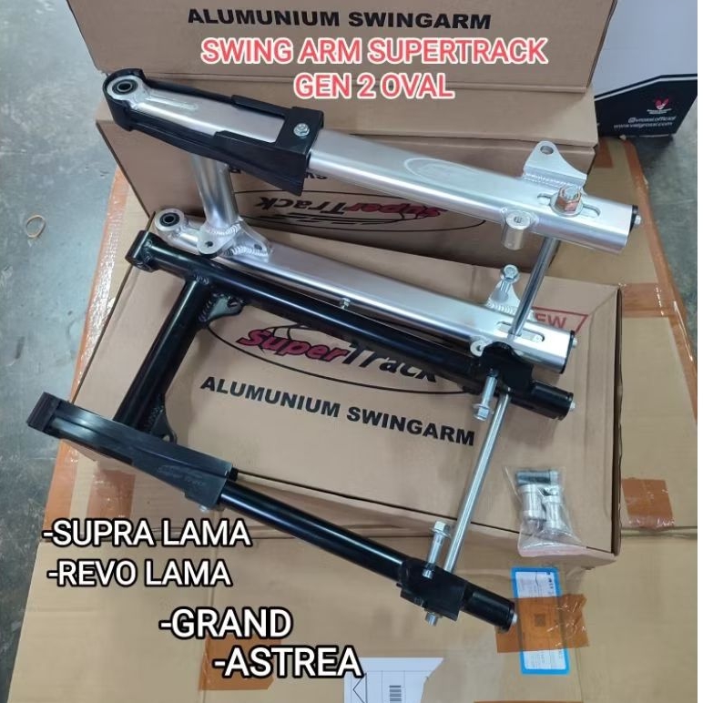 ARM SUPERTRACK GEN 2 OVAL SUPRA LAMA HONDA GRAND ASTREA ABS REVO SWING ARM ORIGINAL SUPERTRACK ACCES