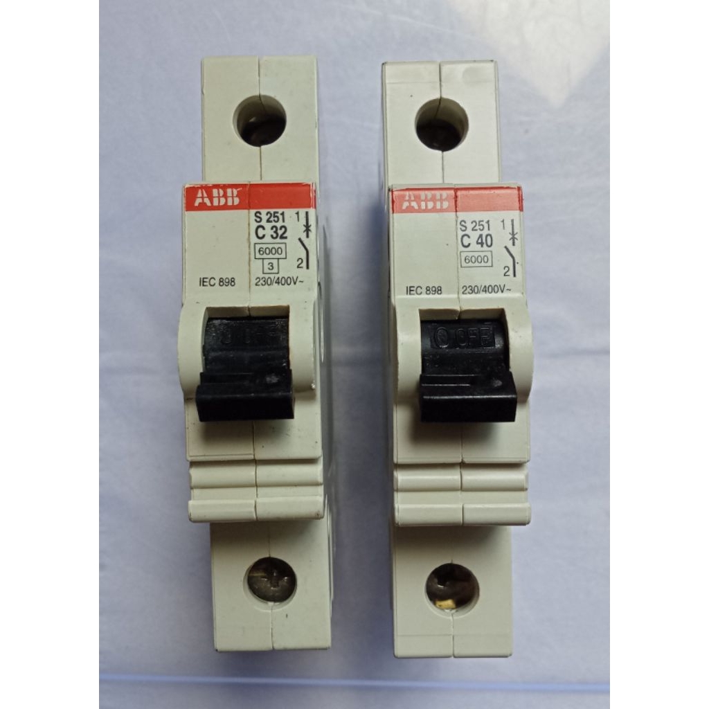 MCB ABB C251 1Phase 32A 40A
