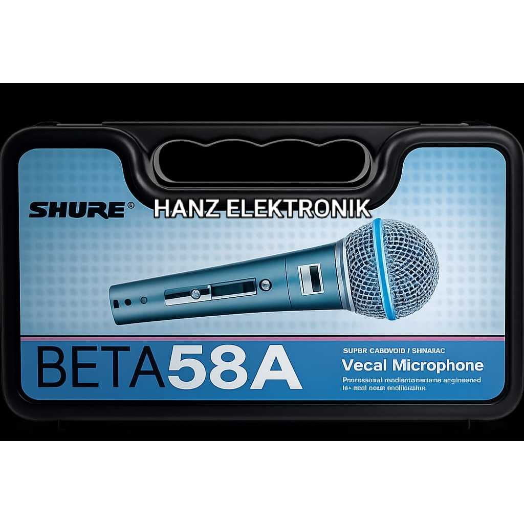 MIC SHURE BETA 58 VOKAL KOPER