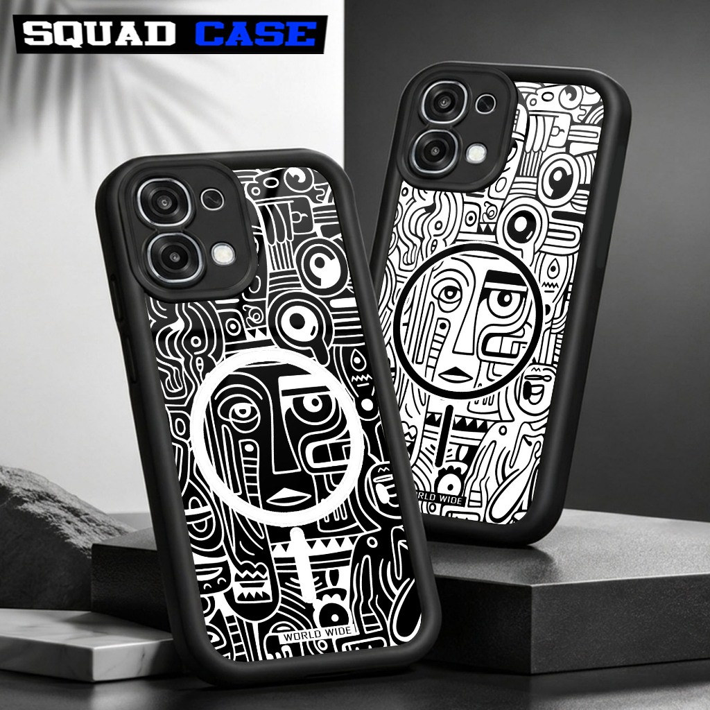 Softcase Glossy Kaca OPPO A6 PRO F31 5G Casing Handphone Case Hp Procamera RING WIDE