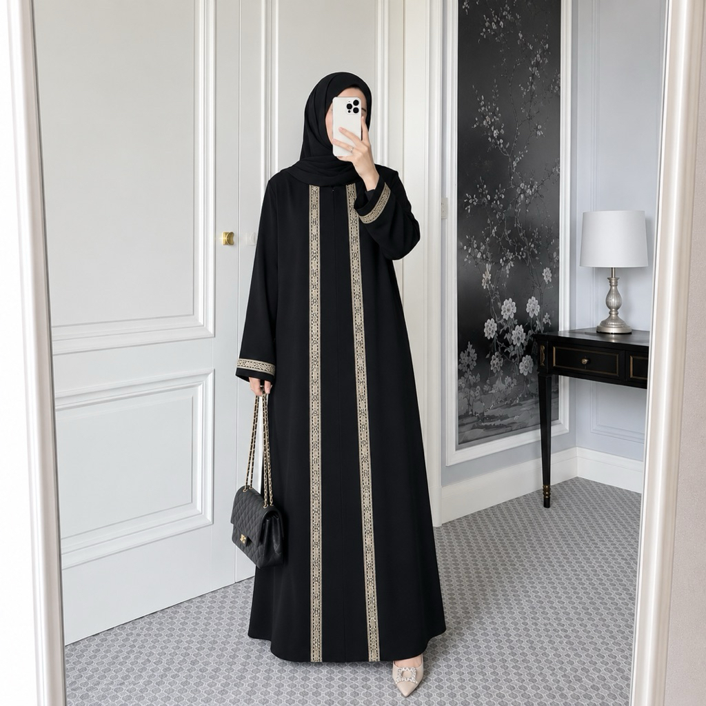 ABAYA GAMIS DRESS TURKI RENDA JUMBO