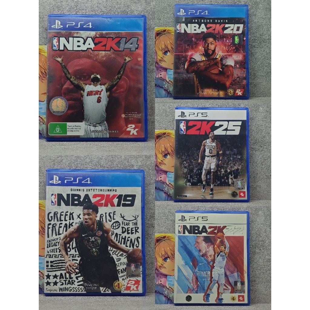 Kaset Playstation Original NBA 2K14 2K19 2K20 2K22 2K25 BD Kaset PS4 PS5