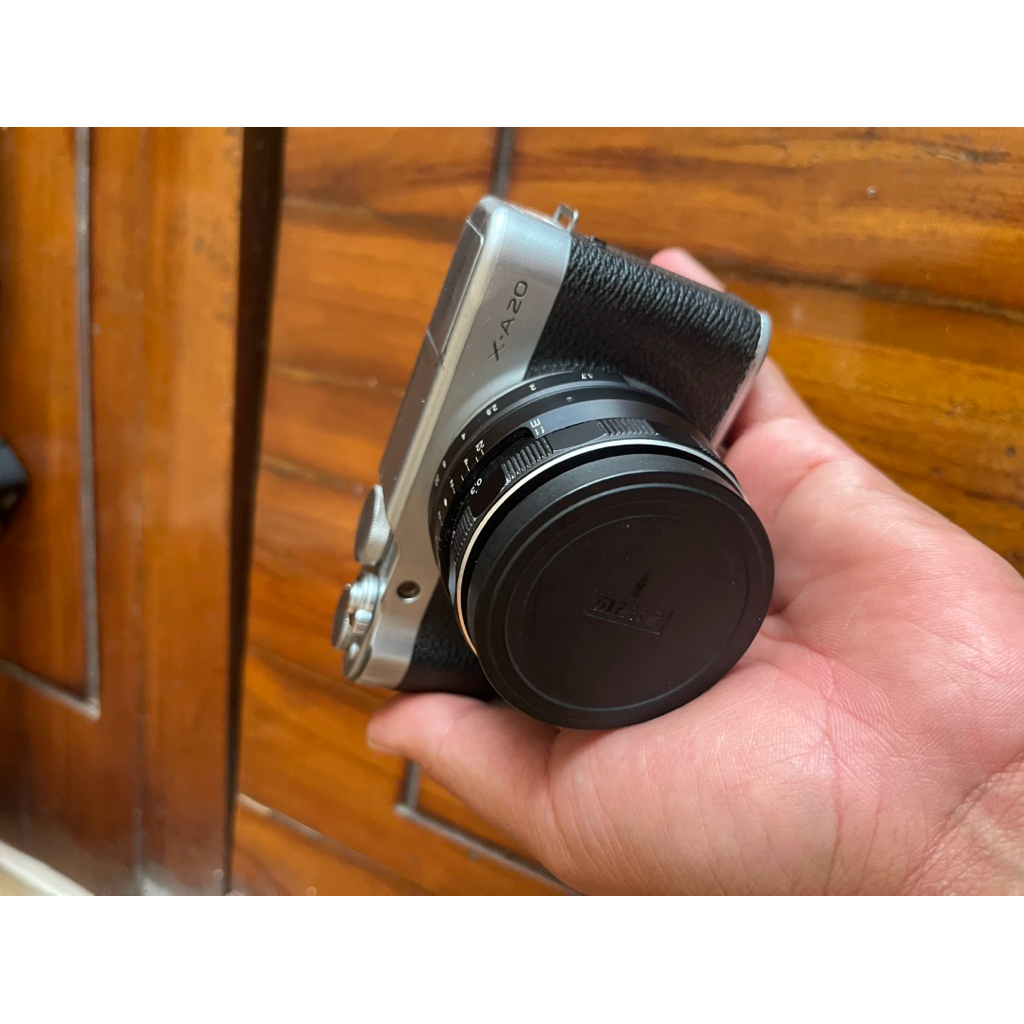 kamera mirolles fujifilm xa20 body lensa meike manual