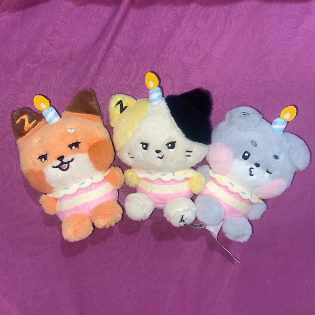Zeroni mini plush cake (THEWNINI, RININI, GUNINI)