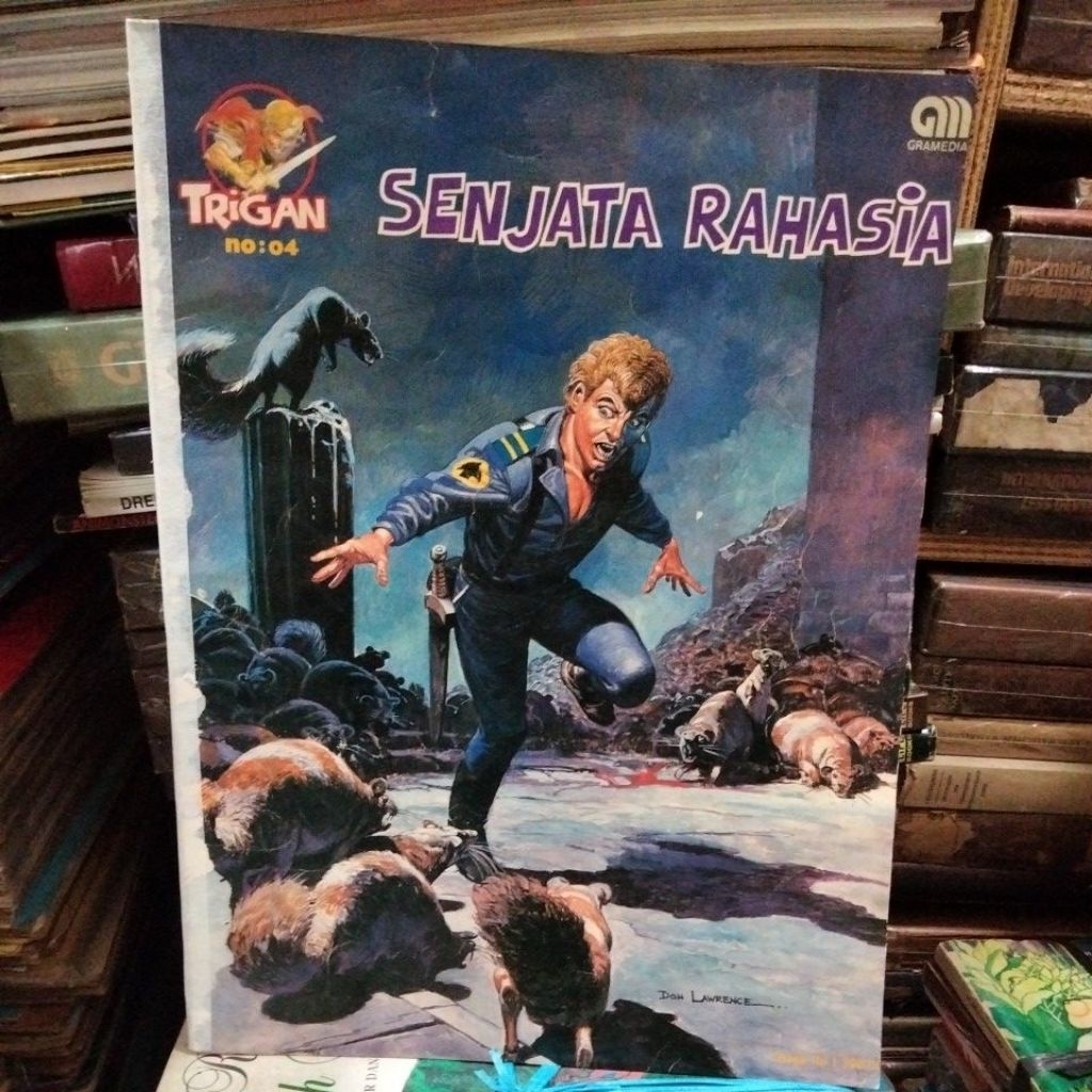 komik trigan senjata rahasia no 4