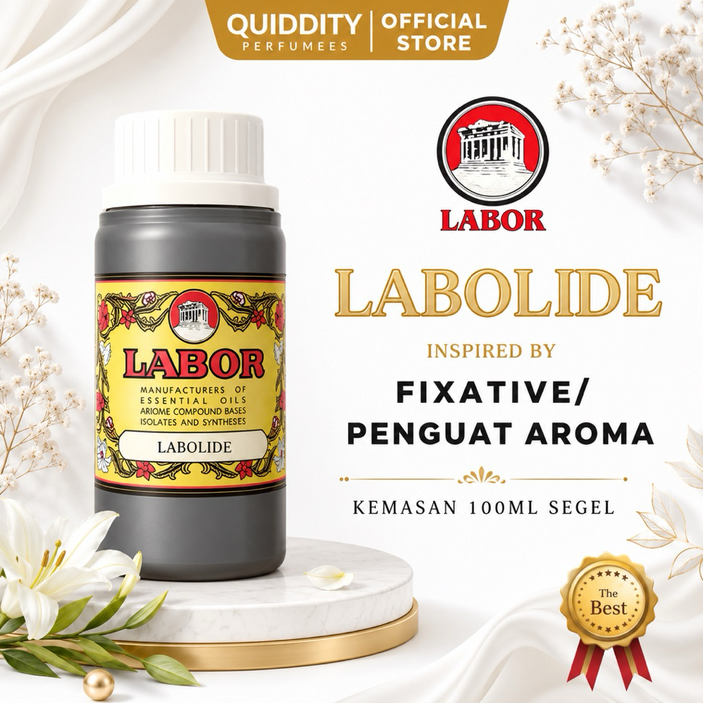 LABOLIDE / FIXATIVE penguat aroma LABOR 100ML SEGEL