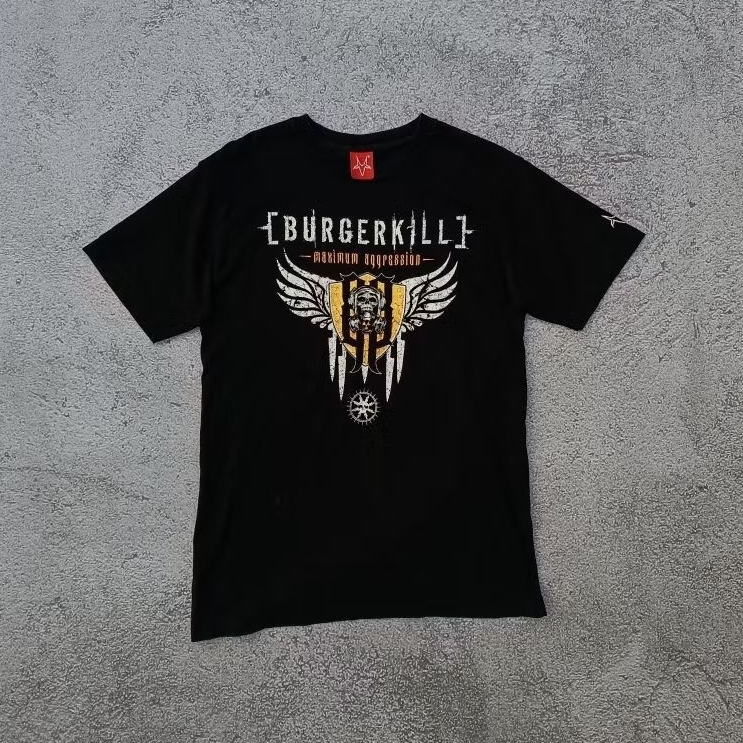 Tshirt burgerkill bandung berisik 2012 "MAXIMUM AGRESSION"