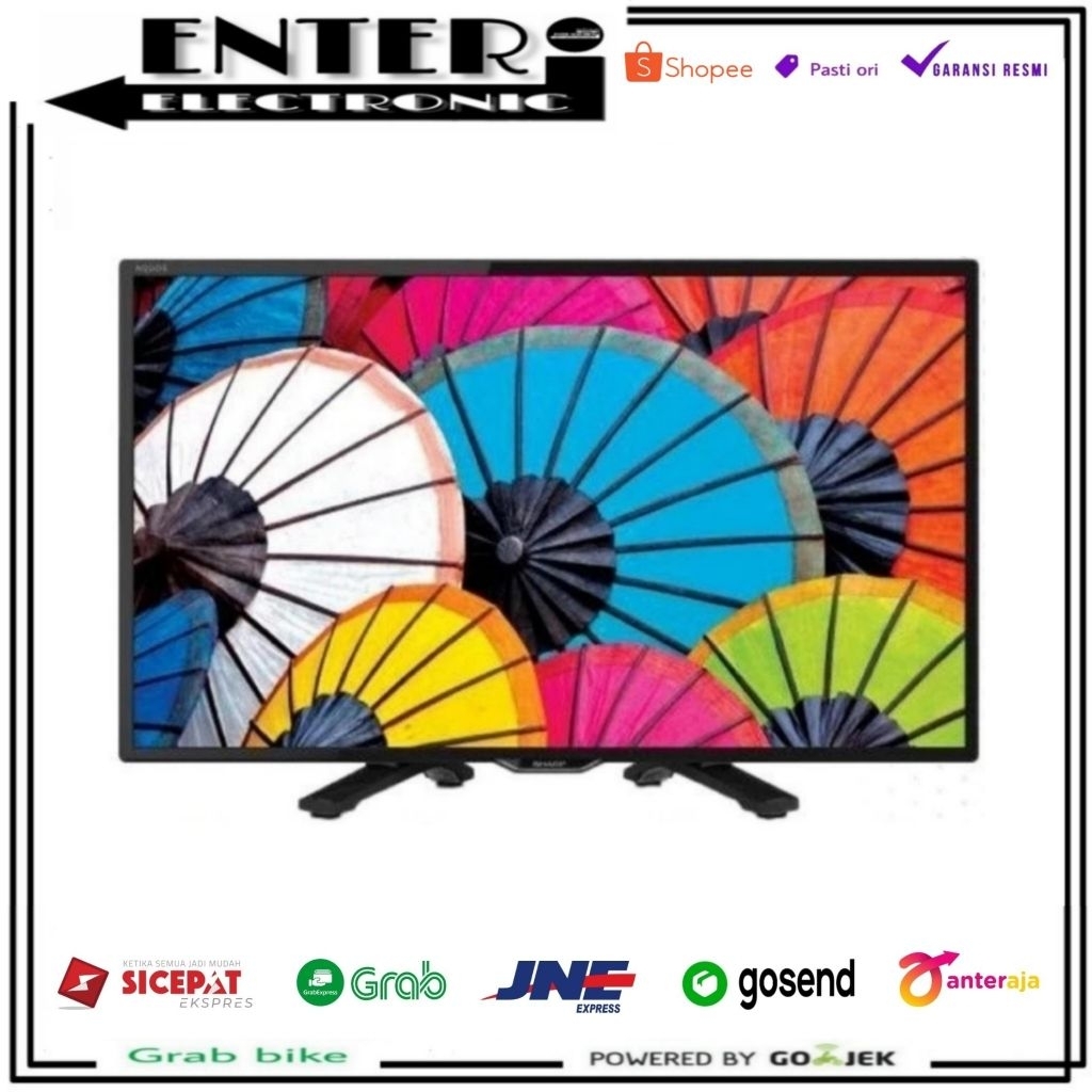 SHARP LED TV 2TC24DG1400 I - TV LED 24 INCH AQUOS 24DG1400 DIGITAL TV