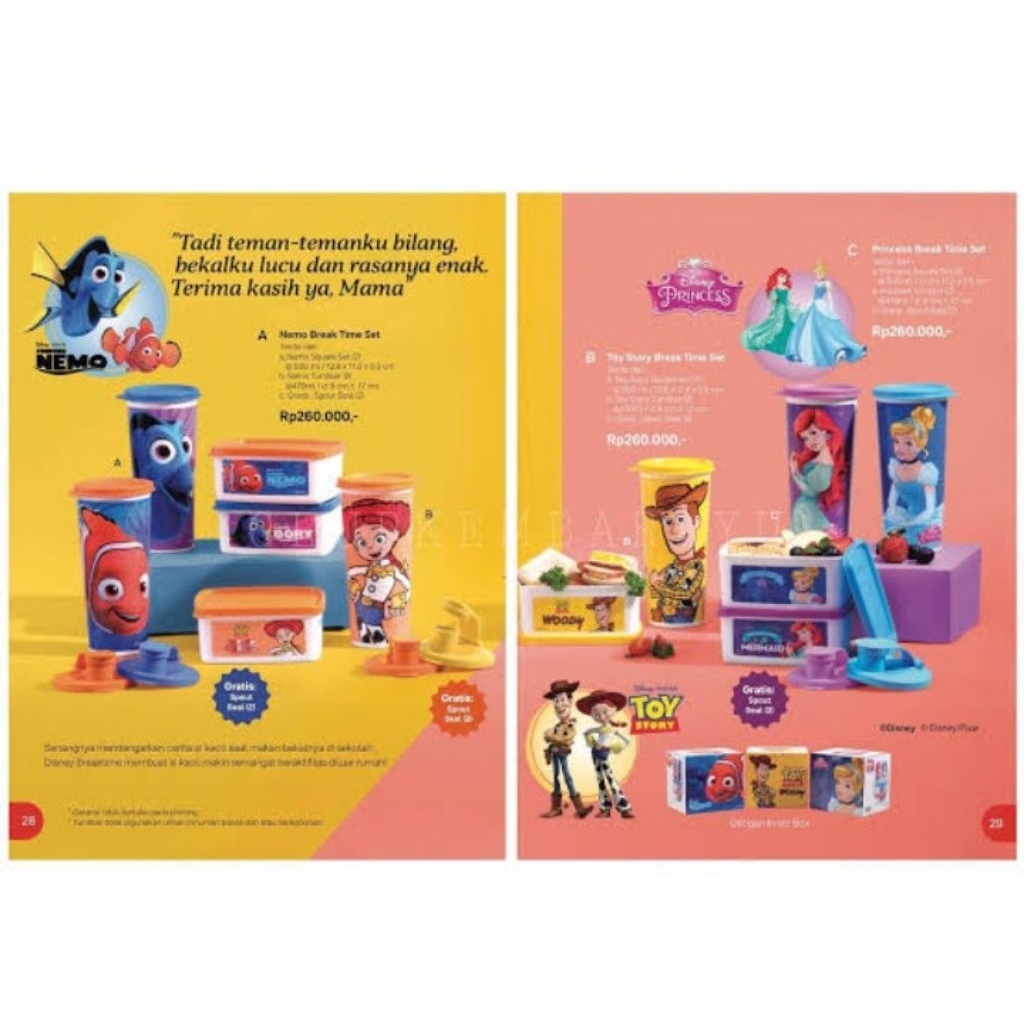 Tupperware Break time set