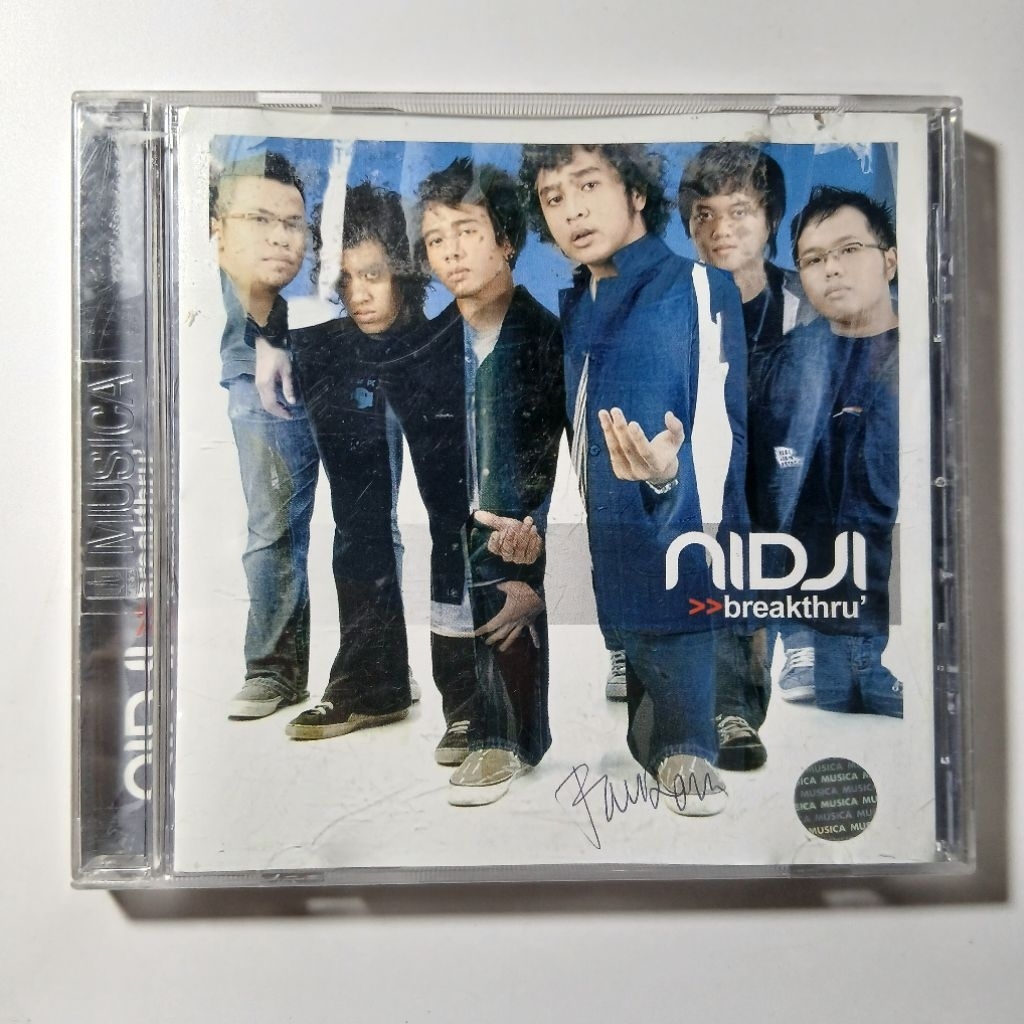 Cd Audio Nidji Album Breakthru