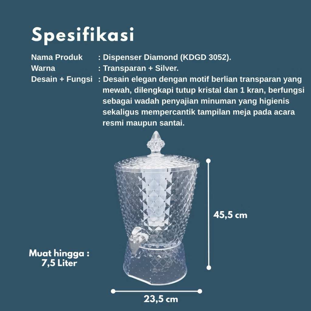 Dispenser Air Minum Jus Juice Botol Minum Galon Kulkas Dispenser Kulkas Mini