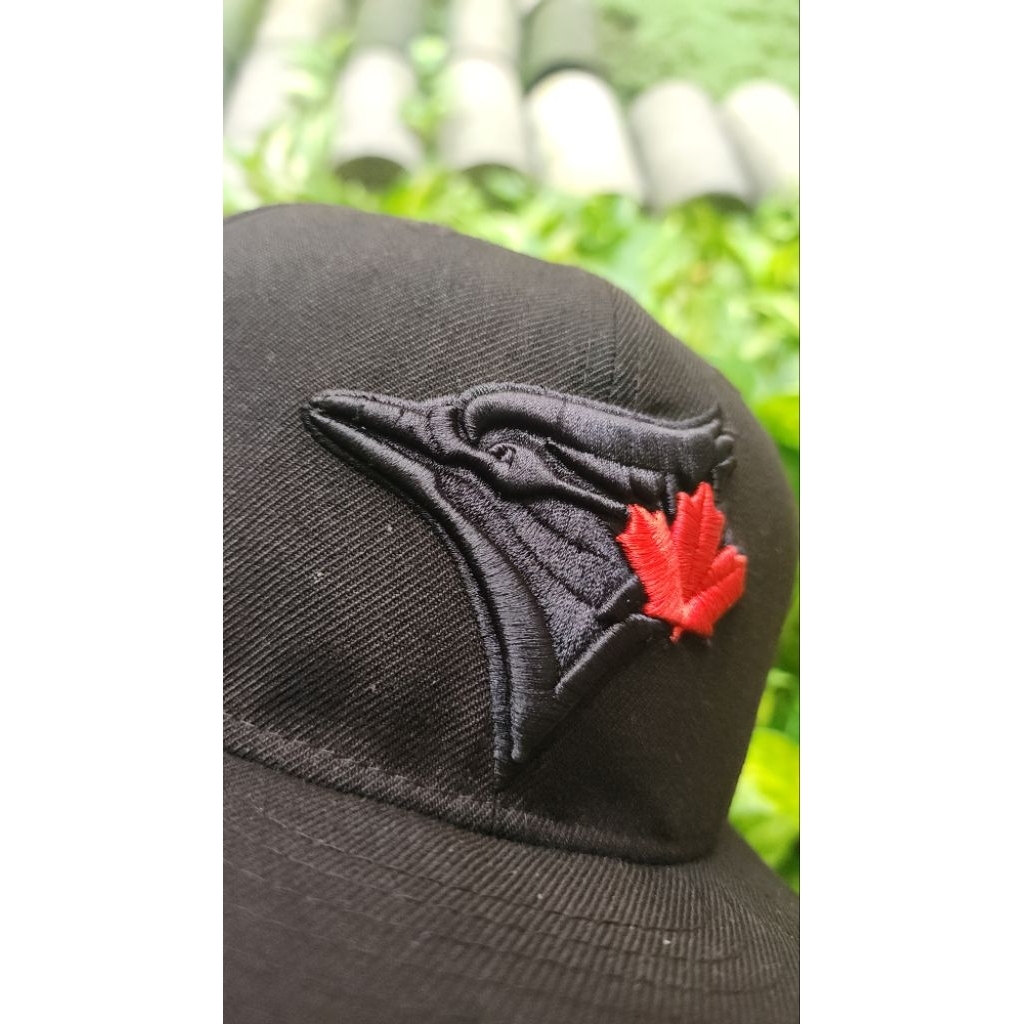Topi Toronto Blue Jays - New Era 7 5/8 ( Bahan 100% WOOL ) ORIGINAL