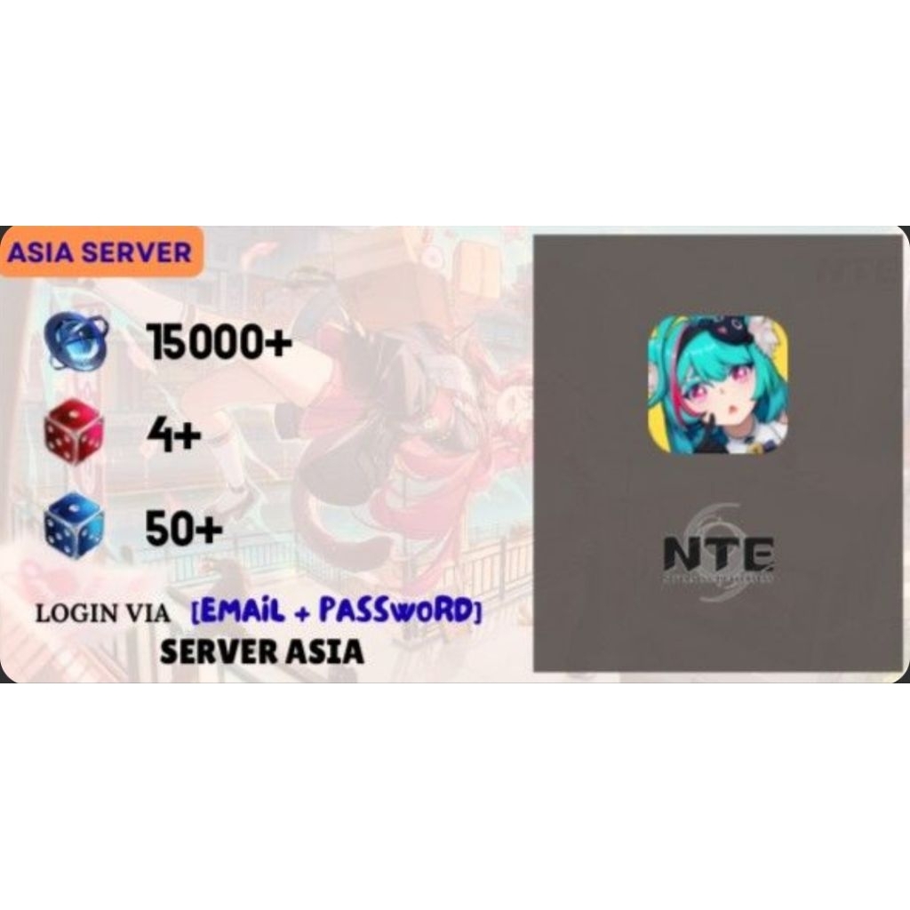 Akun Reroll NTE Neverness to Everness - 2