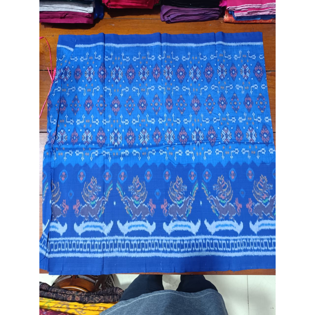 Kain tenun Endek asli troso Jepara/Premium/kain tenun troso meteran