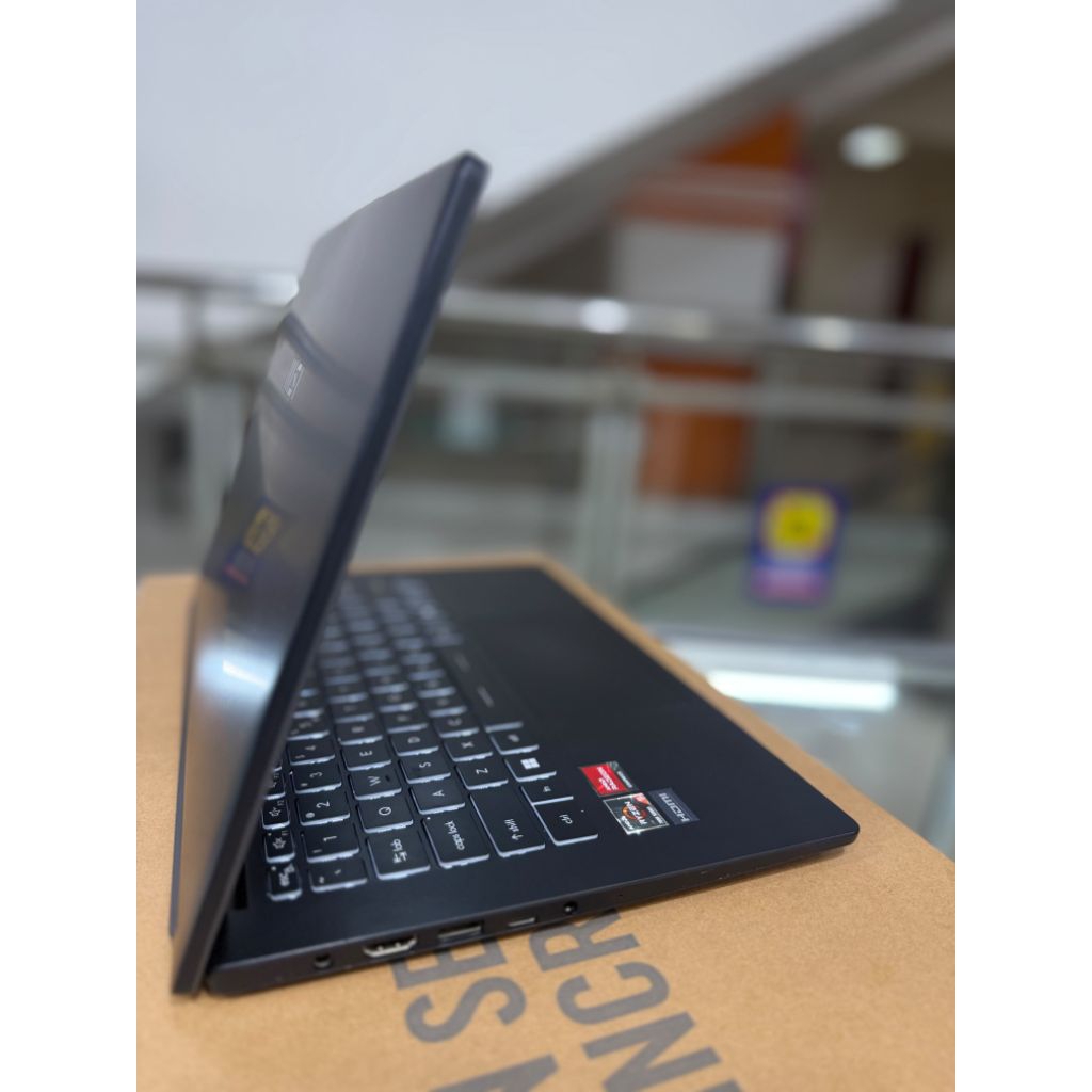 LAPTOP, LEPTOP,  SEKON, SECOND, BEKAS MSI MODERN RYZEN 5 7000 8/512 GB (GEN TERBARU)