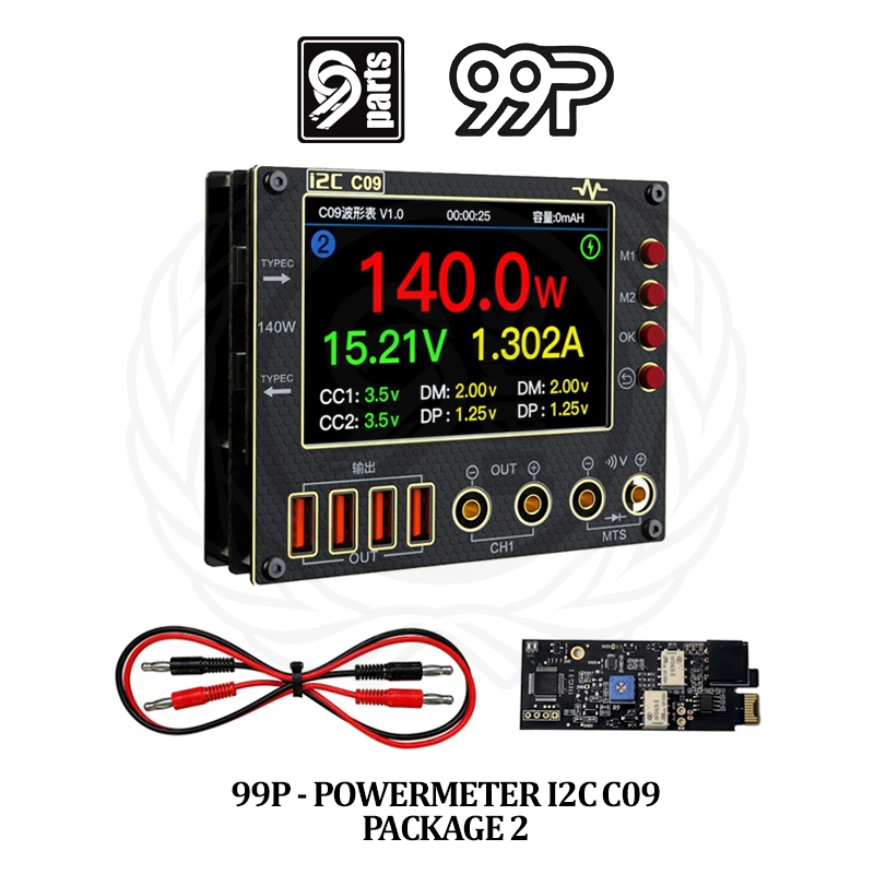 99P - Powermeter I2C C09 / I2C C09 Mini Powermeter / Alat Ukur Daya I2C C09