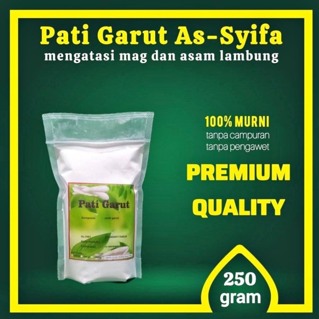 pati garut/erut/arrowrot 250g