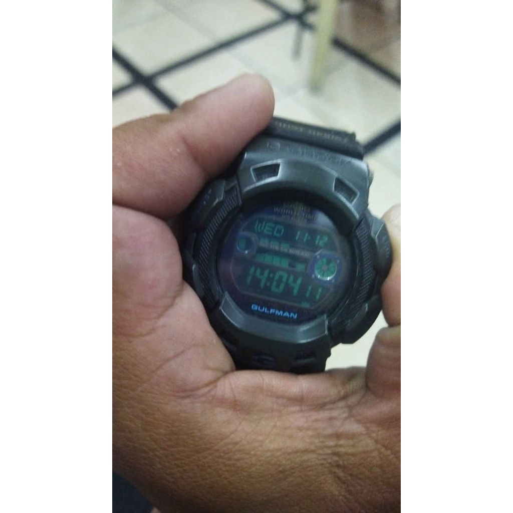 gshock g-shock G shock second gulfman smoke GP- 9110GY