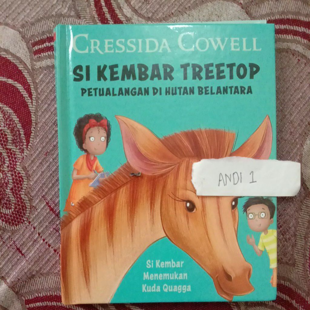 si kembar treetop petualangan di hutan belantara si kembar menemukan kuda Quagga