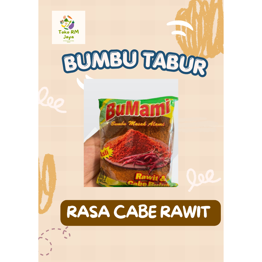 Bumami Rawit dan Cabe Bubuk