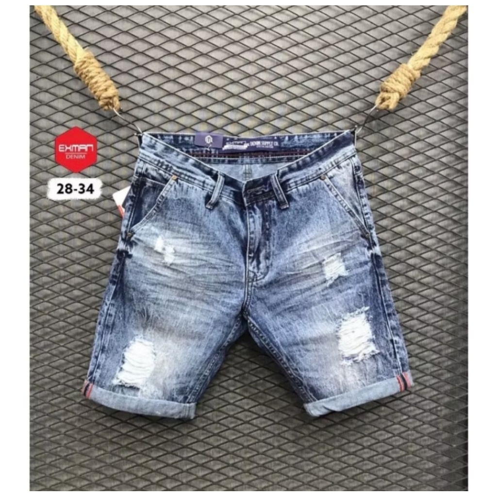 Celana Pendek Pria// EXMAN JEANS