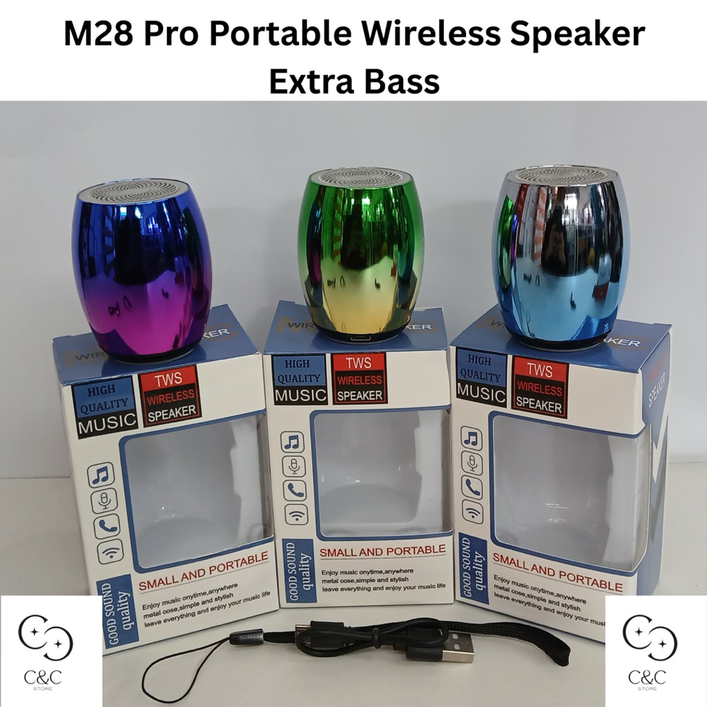Speaker Wireless Portable MINI M28 PRO Bluetooth Speaker GOOD QUALITY