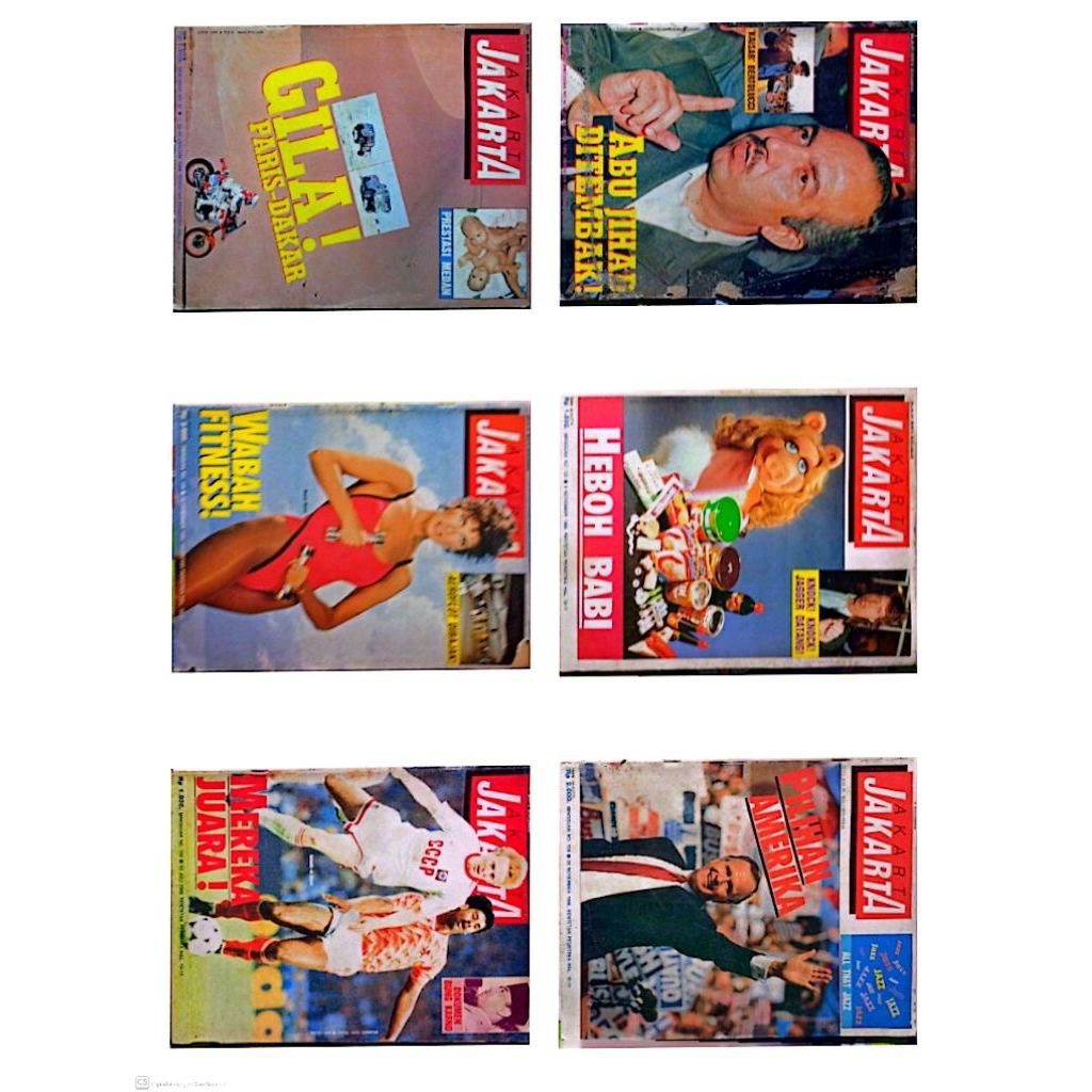 MAJALAH JAKARTA JAKARTA 1988