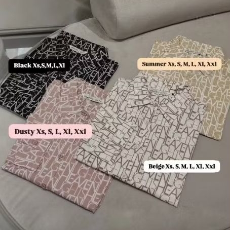 Rue Shirt Heaven Lights / Jastip Heaven Lights / Kemeja wanita