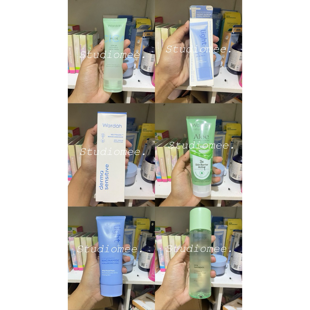 (PRELOVED SEGEL KONTEN) Wardah Cushion, wardah retinol, wardah light plus, moisturizer, bedak wardah