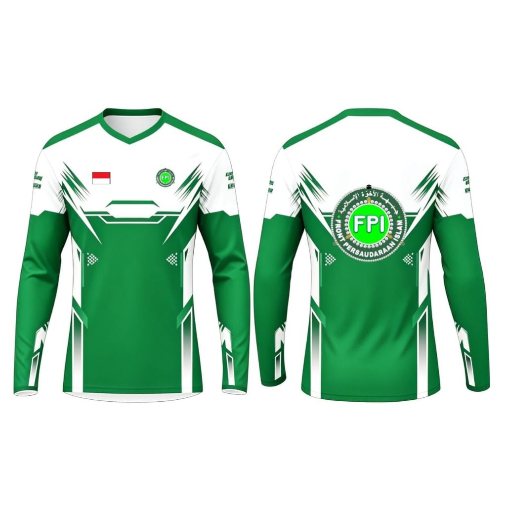 JERSEY FPI LENGAN PANJANG DEWASA DISTRO MOTIF