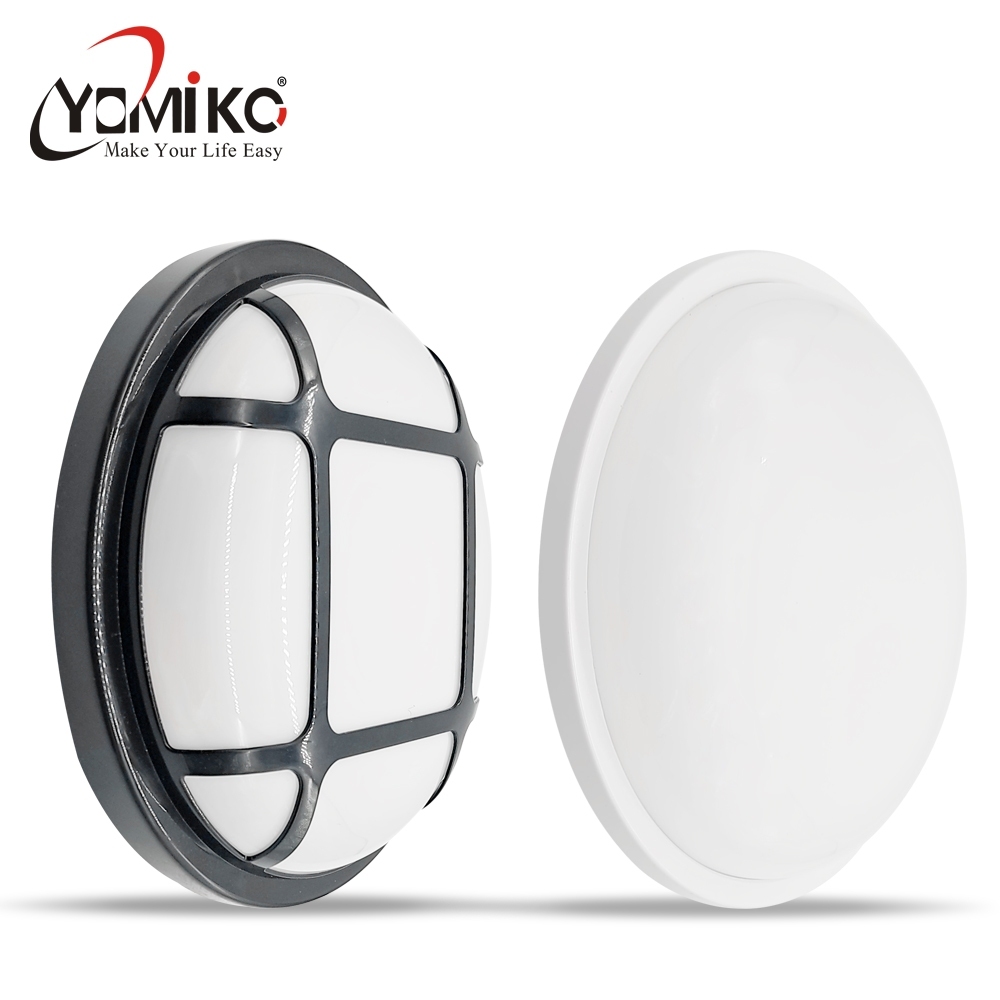 Lampu Dinding Yomiko LED 20W Bulleyes Warmwhite Bulat Garis Hitam Yomiko