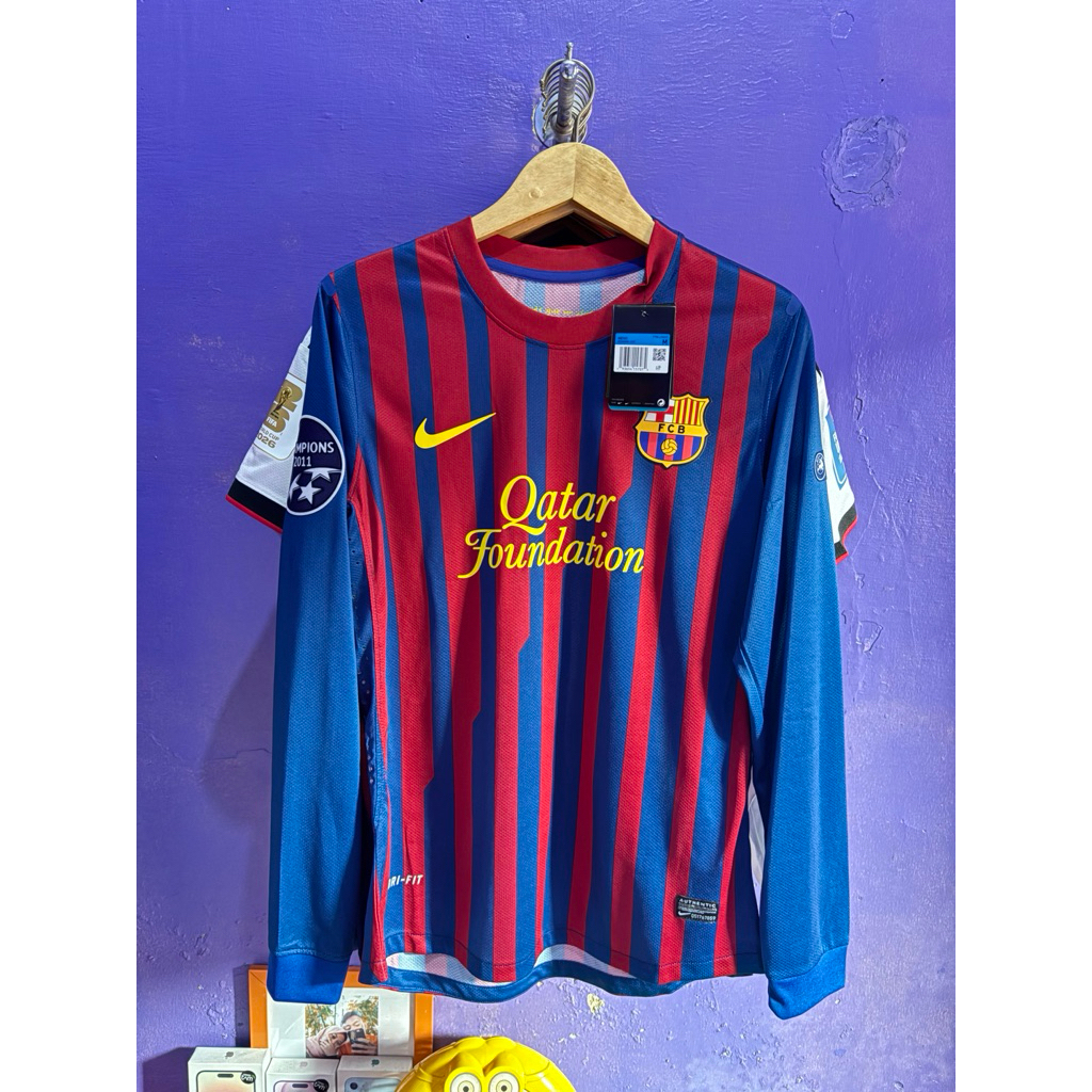 JERSEY BARCA PI LS HOME 2011/12 SIZE M BNWT