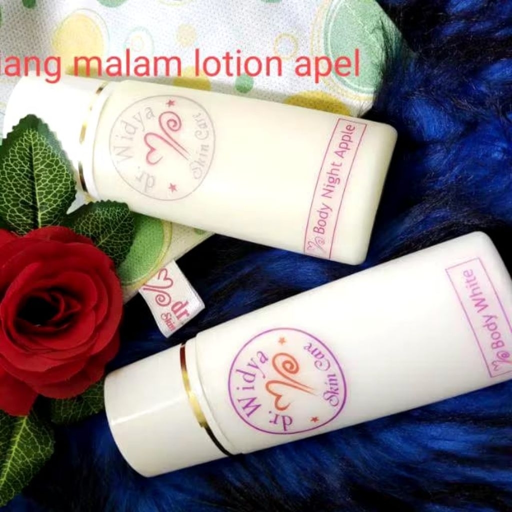 HB SIANG MALAM LOTION APEL HB DAY BODY WHITE & HB NIGHT APEL BY DR. WIDYA SKINCARE